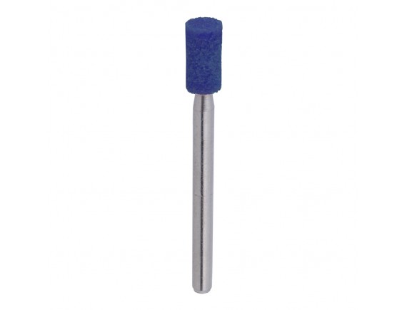 หินเจียรนัยแกน 3 mm. WS-150 (5x10mm.) สีน้ำเงิน